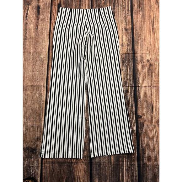 Boston Proper Women's Striped High Waist Palazzo Pants Size 10 - Picture 5 of 5